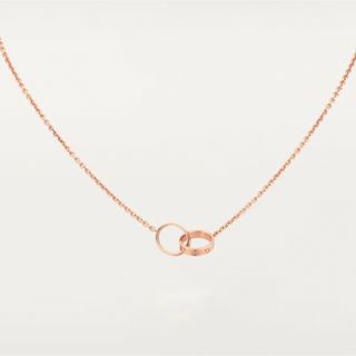 カルティエ(Cartier)のLOVE NECKLACE LOVE ネックレス  ピンクゴールド(ネックレス)