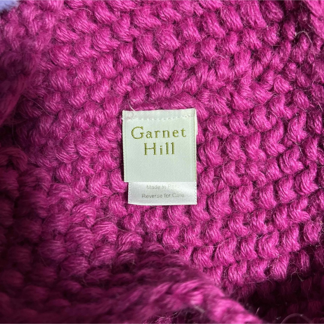 ＊美品＊Garnet Hillのニット帽 レディースの帽子(ニット帽/ビーニー)の商品写真