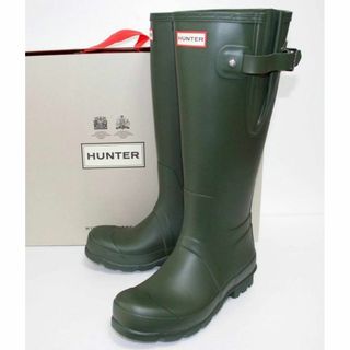 HUNTER - 定価19250 新品 本物 HUNTER 靴 トールブーツ JP25 076