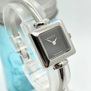 Gucci - 154【美品】GUCCI グッチ時計 レディース腕時計 スクエア