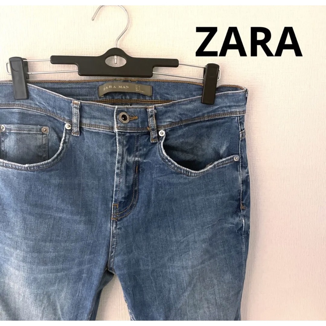 ZARA ダメージスキニージーンズ size W31