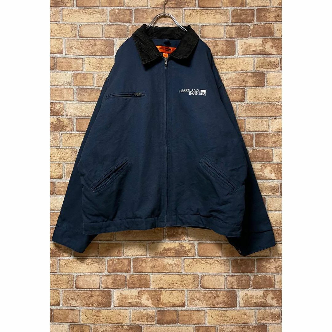 コーナーストーン ダック地 デトロイトジャケット 中綿 ビッグシルエット XL