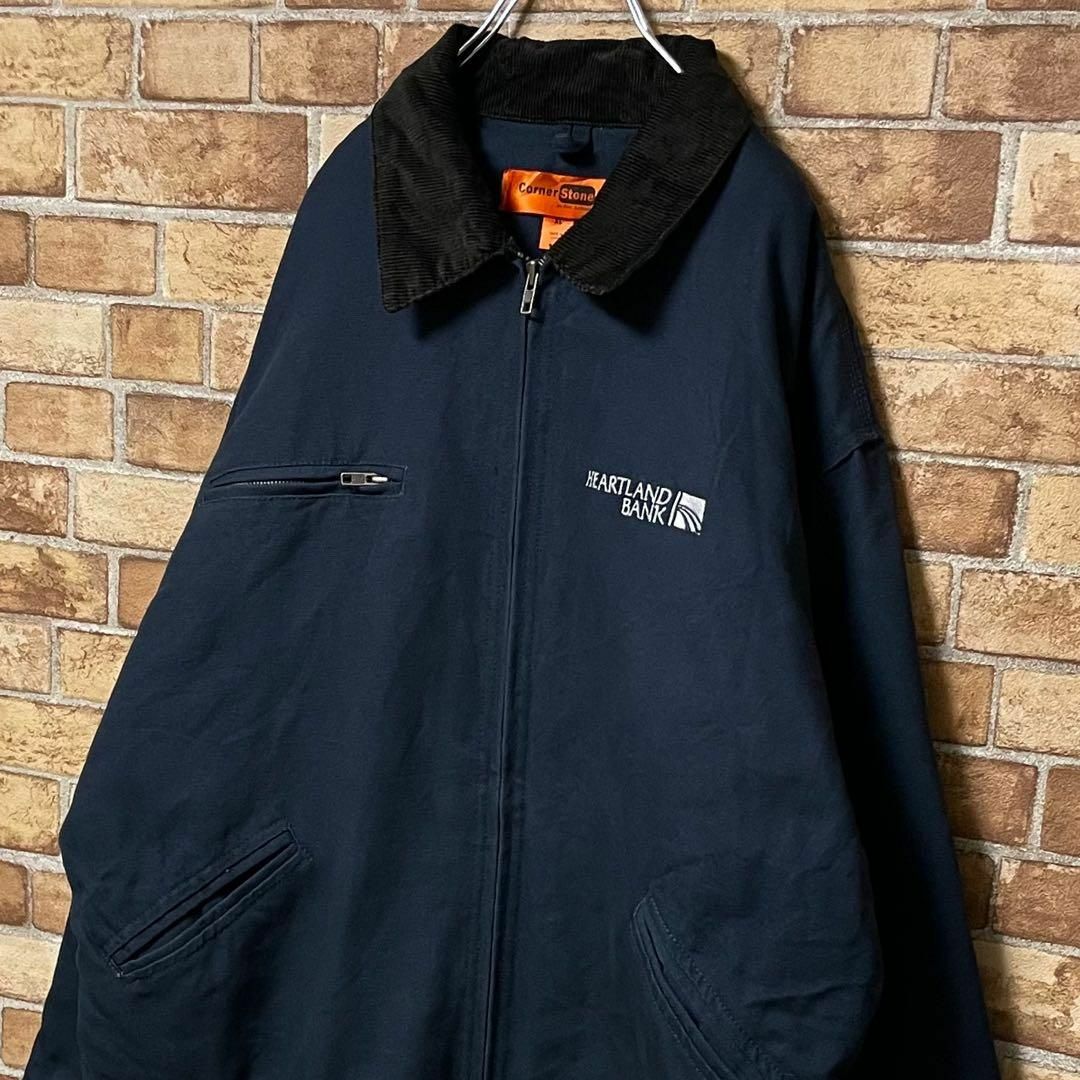 コーナーストーン ダック地 デトロイトジャケット 中綿 ビッグシルエット XL