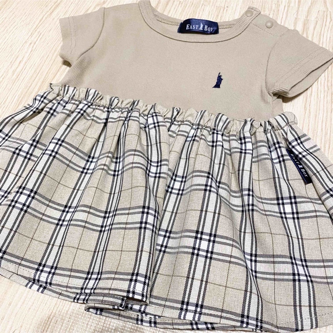 EASTBOY(イーストボーイ)のイーストボーイ　半袖トップス　90サイズ キッズ/ベビー/マタニティのキッズ服女の子用(90cm~)(Tシャツ/カットソー)の商品写真