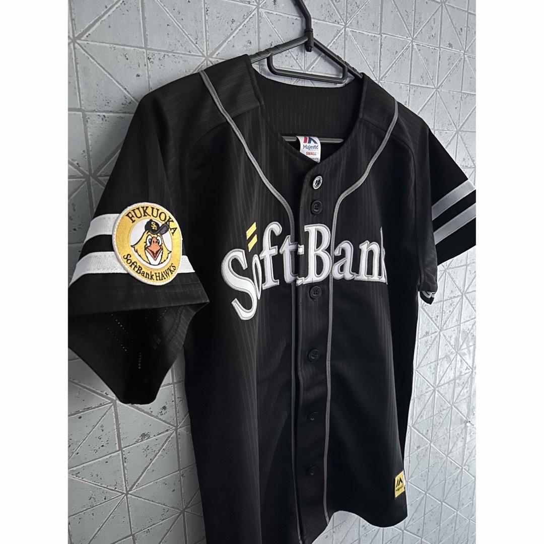 安い ソフトバンクホークスビジターユニフォーム(周東) 応援グッズ