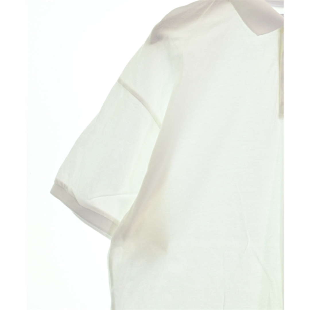 aor(エーオーアール)のaor エオーアール ポロシャツ 4(XL位) 白 【古着】【中古】 メンズのトップス(ポロシャツ)の商品写真