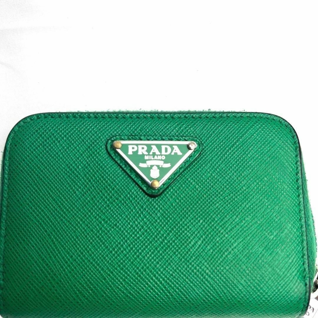 PRADA - 極美品✨️ 現行 プラダ コインケース サフィアーノ 2MM003