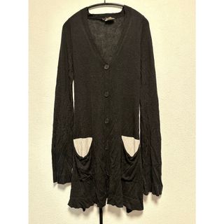 アンドゥムルメステール(Ann Demeulemeester)のAnn Demeulemeester ロングカーディガン(カーディガン)