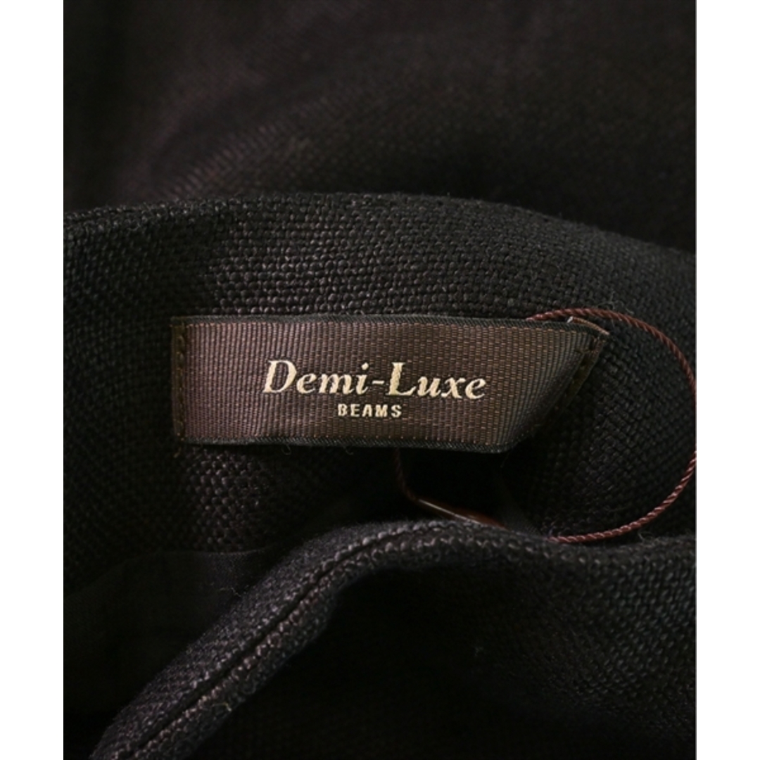 Demi-Luxe BEAMS(デミルクスビームス)のDemi-Luxe BEAMS ひざ丈スカート 38(M位) 黒 【古着】【中古】 レディースのスカート(ひざ丈スカート)の商品写真