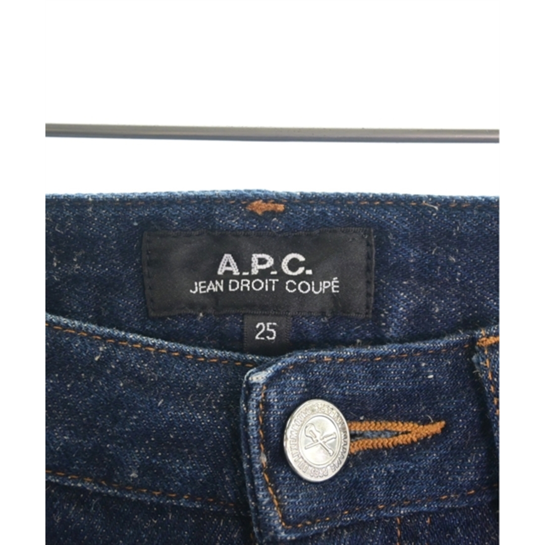 A.P.C. アーペーセー デニムパンツ 25(S位) インディゴ(デニム) 2