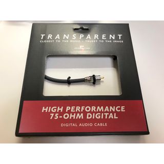 未開封 TRANSPARENT デジタルケーブル HPDL1 1.0m RCA