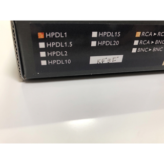 未開封 TRANSPARENT デジタルケーブル HPDL1 1.0m RCA