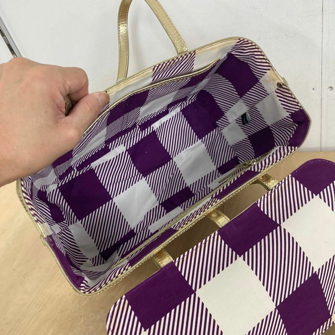 Kate spade NEWYORK かごバッグ 夏バッグ ターンロック