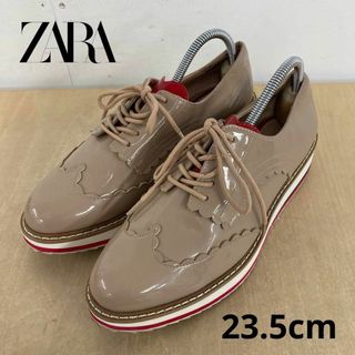 ZARA WOMAN ウイングチップ 23.5cm(ローファー/革靴)