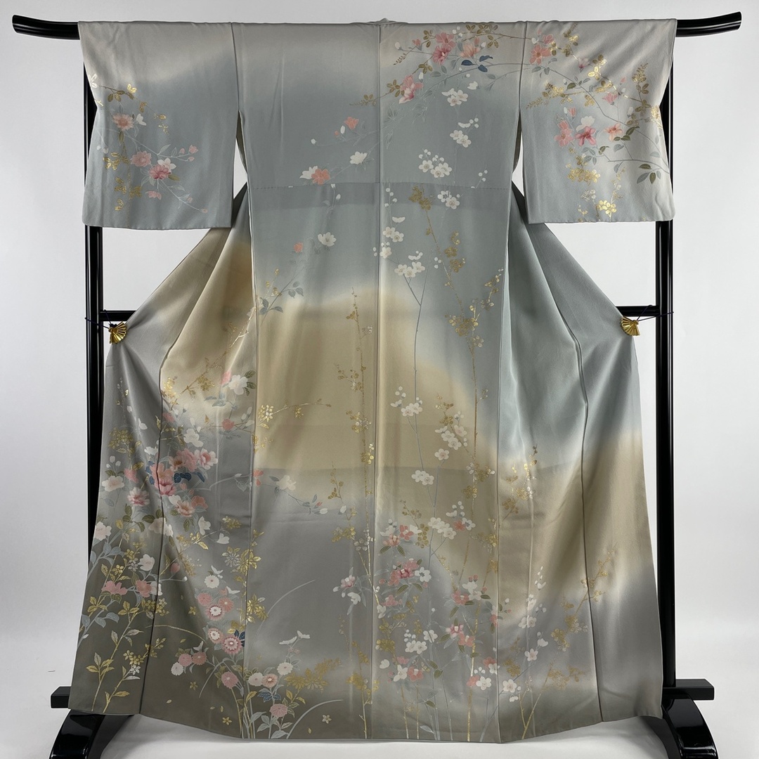 訪問着 美品 名品 身丈167cm 裄丈67.5cm 正絹-