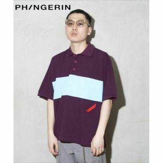 フィンガリン(PHINGERIN)のPHINGERIN フィンガリン RUN POLO ポロシャツ　メンズ(ポロシャツ)