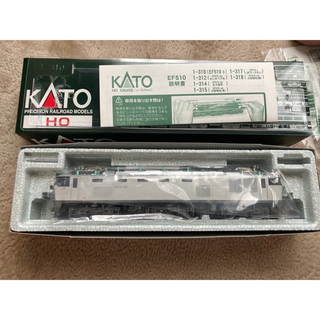 KATO HOゲージ EF510  500 銀釜(鉄道模型)