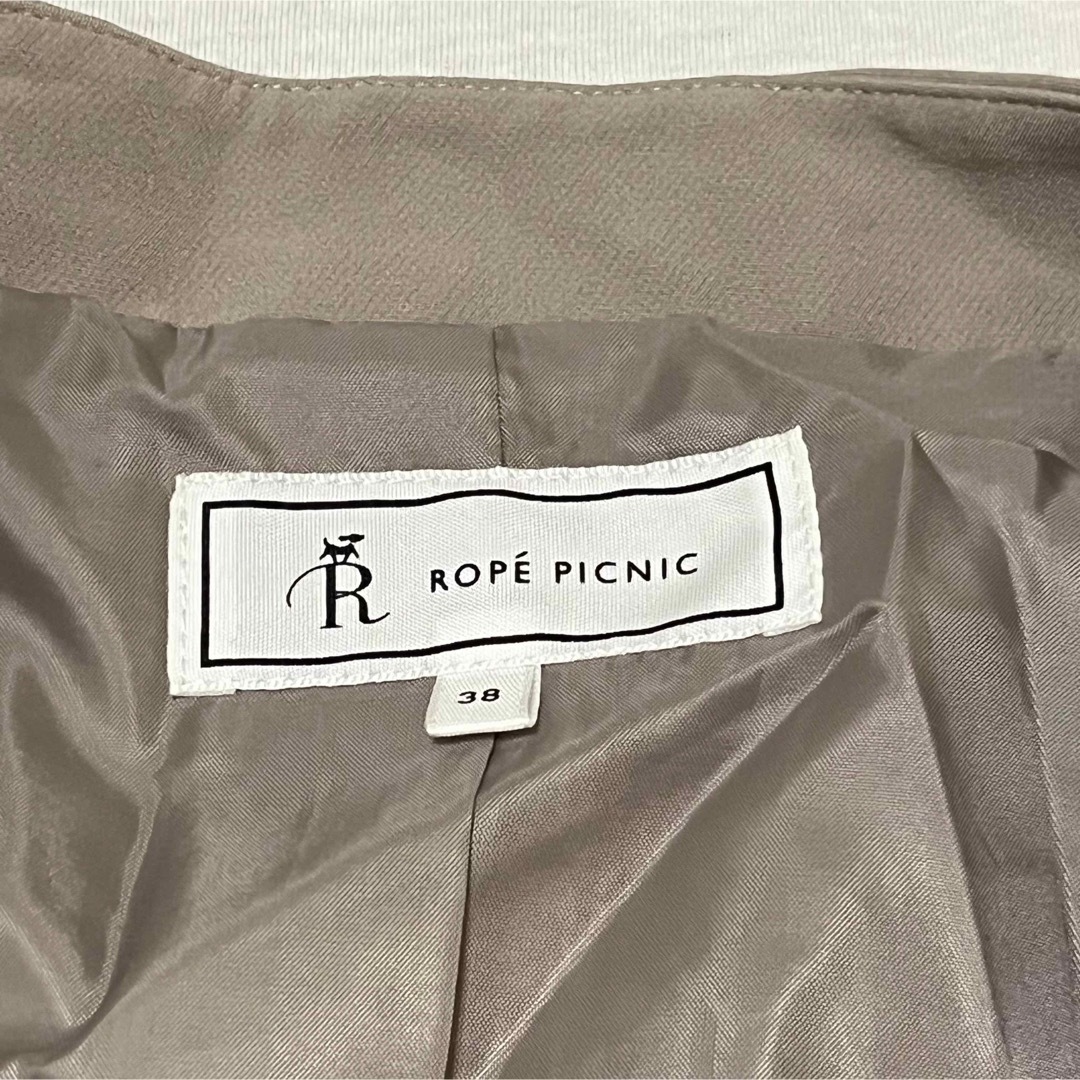 Rope' Picnic(ロペピクニック)のhana-kiwa様 専用ロペピクニック【M】ノーカラージャケット  フック式 レディースのジャケット/アウター(ノーカラージャケット)の商品写真