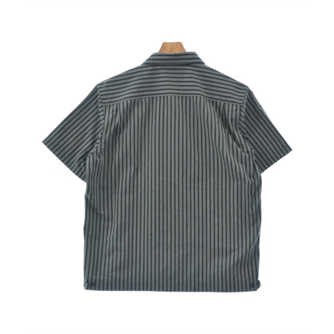 STUSSY ステューシー カジュアルシャツ XL 緑系x赤等(ストライプ) 1