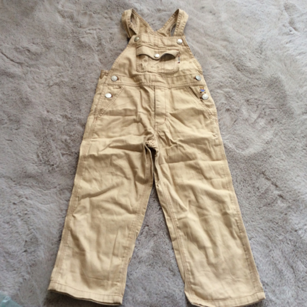 mikihouse(ミキハウス)のオーバーオール 100〜110 ミキハウス キッズ/ベビー/マタニティのキッズ服男の子用(90cm~)(パンツ/スパッツ)の商品写真