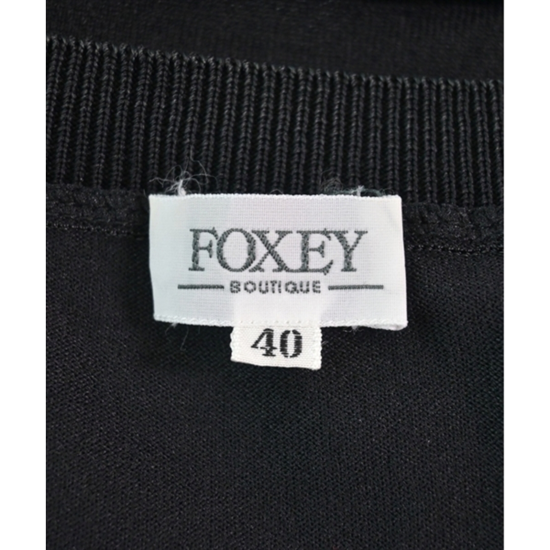 FOXEY BOUTIQUE カーディガン 40(M位) 黒 2