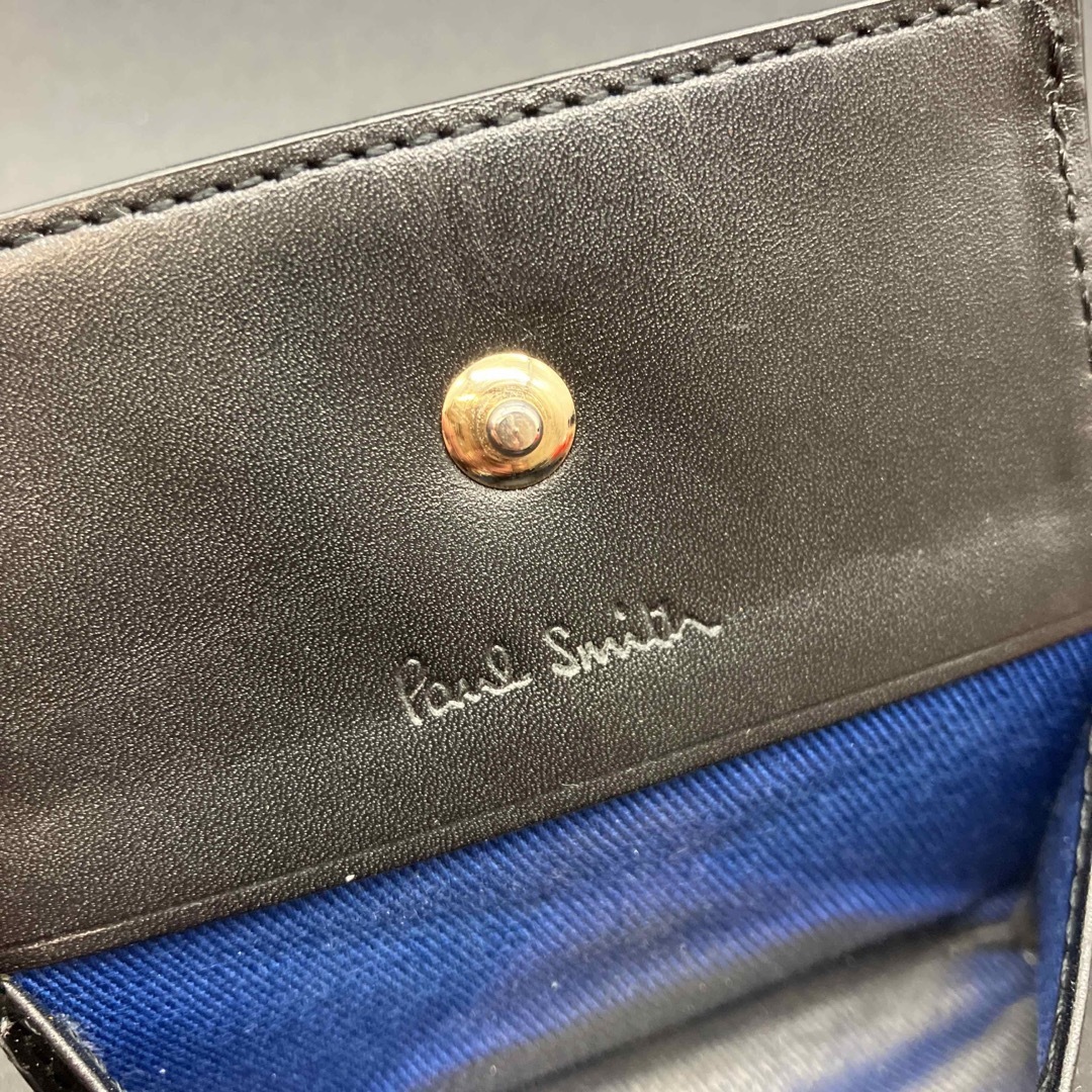 Paul Smith(ポールスミス)の即決 Paul Smith ポールスミス コインケース 小銭入れ ブラック メンズのファッション小物(コインケース/小銭入れ)の商品写真