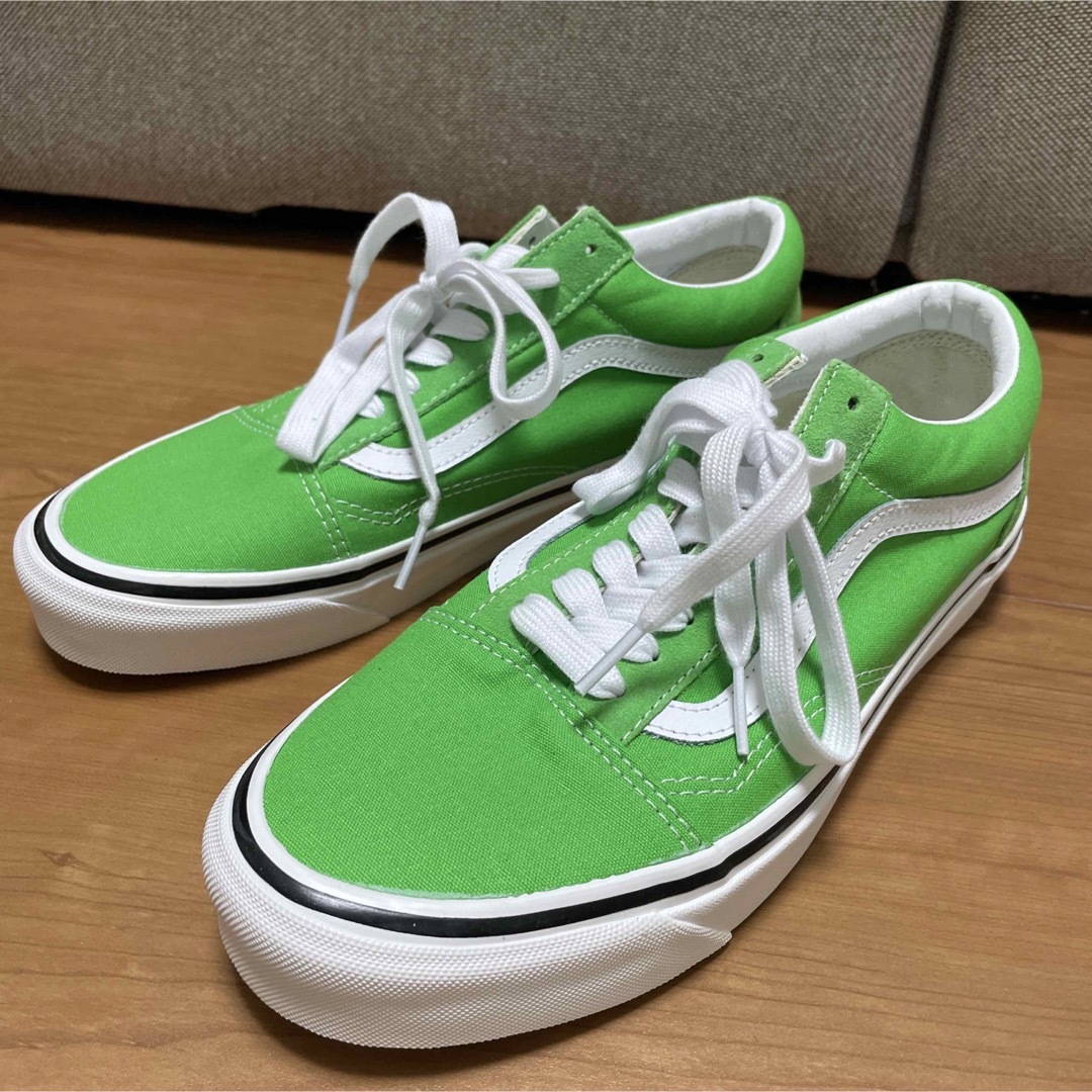 VANS - 新品 未使用品 バンズ オールドスクール 36DX 蛍光グリーン 緑