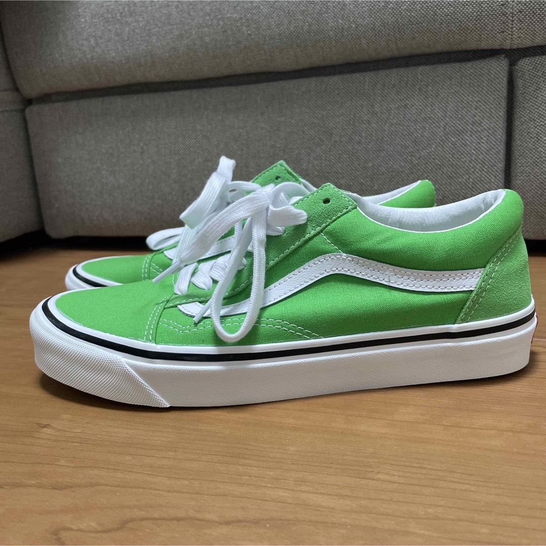 VANS - 新品 未使用品 バンズ オールドスクール 36DX 蛍光グリーン 緑