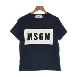 エムエスジイエム(MSGM)のMSGM エムエスジーエム Tシャツ・カットソー S 黒 【古着】【中古】(カットソー(半袖/袖なし))