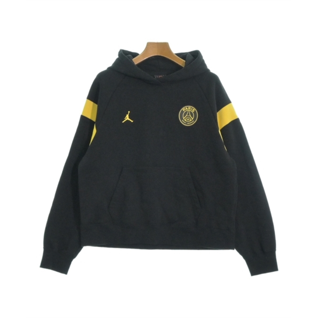 Paris Saint-Germain(パリサンジェルマン)のParis Saint-Germain パリサンジェルマン パーカー M 黒x黄 【古着】【中古】 レディースのトップス(パーカー)の商品写真