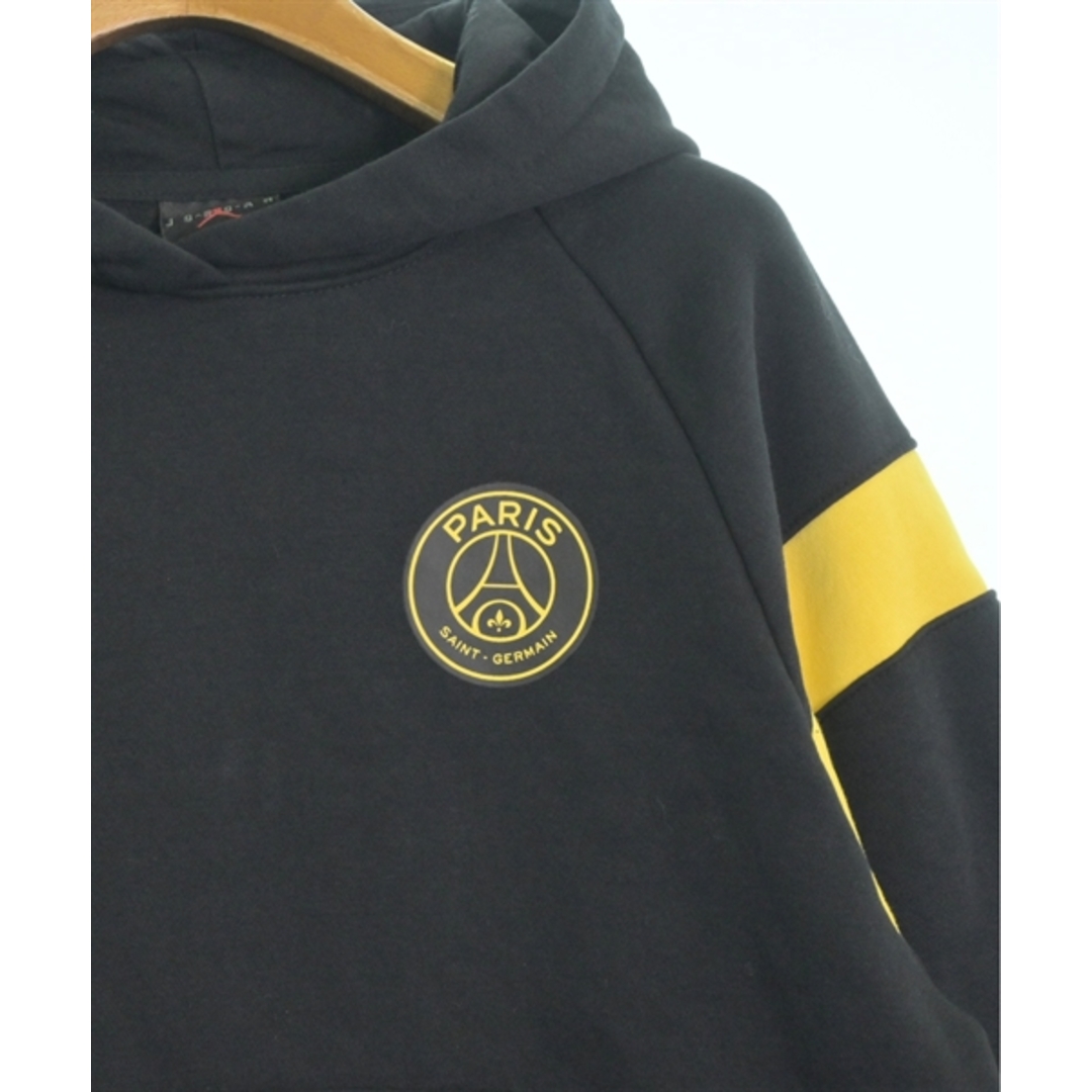 Paris Saint-Germain(パリサンジェルマン)のParis Saint-Germain パリサンジェルマン パーカー M 黒x黄 【古着】【中古】 レディースのトップス(パーカー)の商品写真