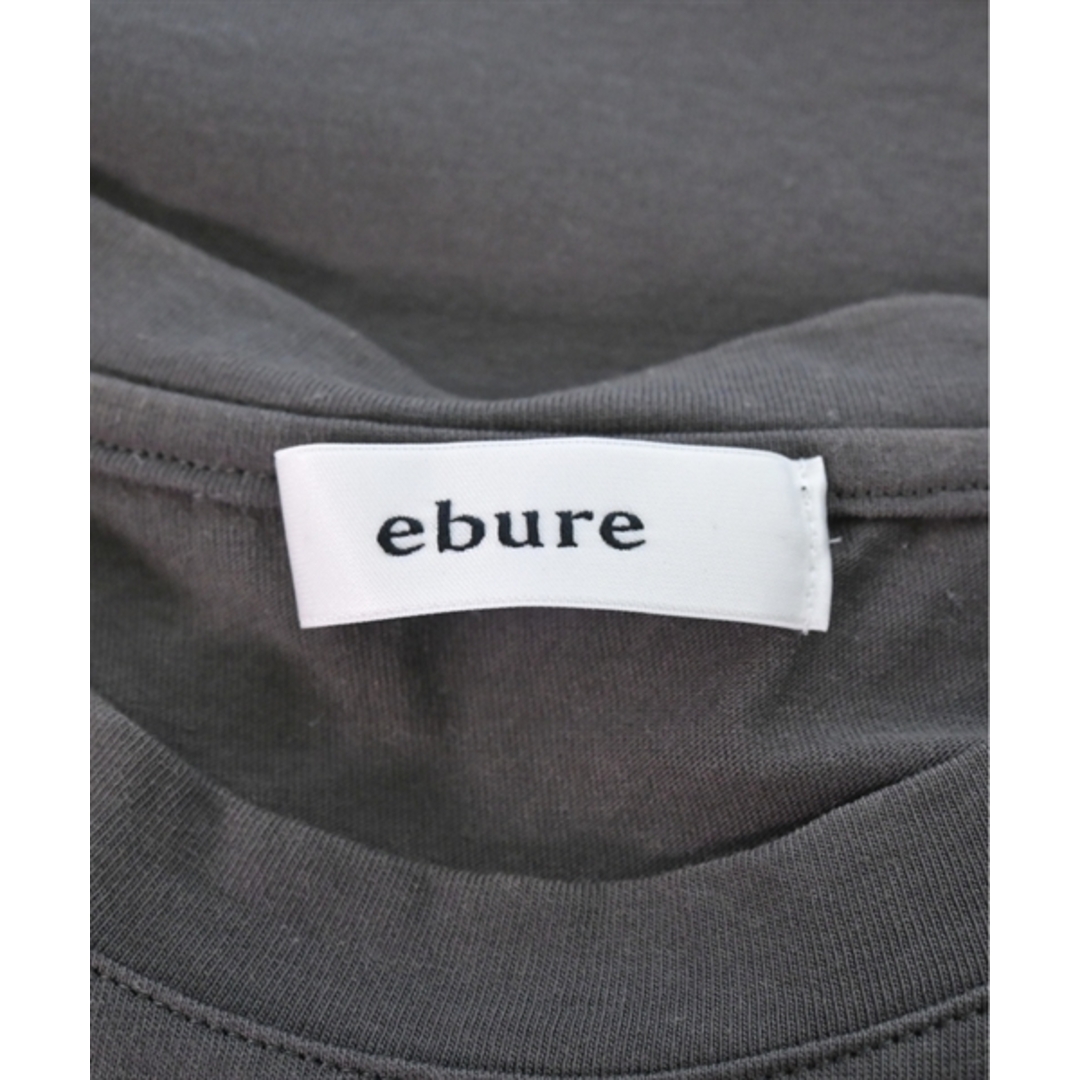 ebure(エブール)のebure エブール Tシャツ・カットソー 38(M位) グレー 【古着】【中古】 レディースのトップス(カットソー(半袖/袖なし))の商品写真