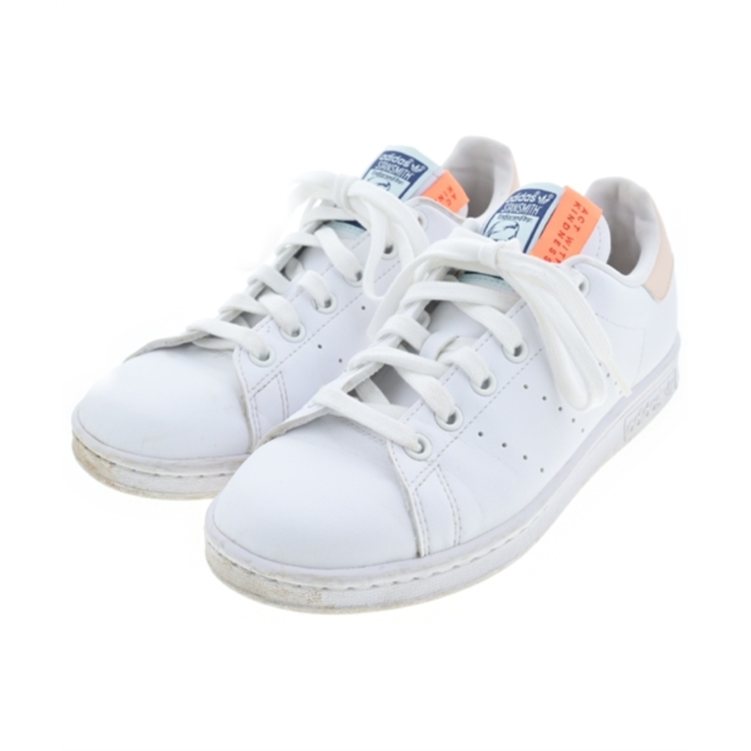 adidas - adidas アディダス スニーカー 22.5cm 白xピンクベージュ系