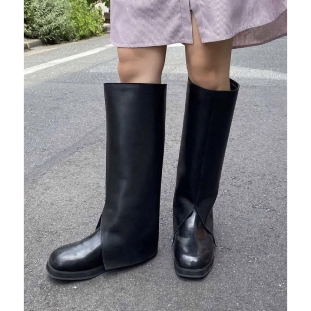 w closet - Alley by w closet スリットカバーロングブーツ