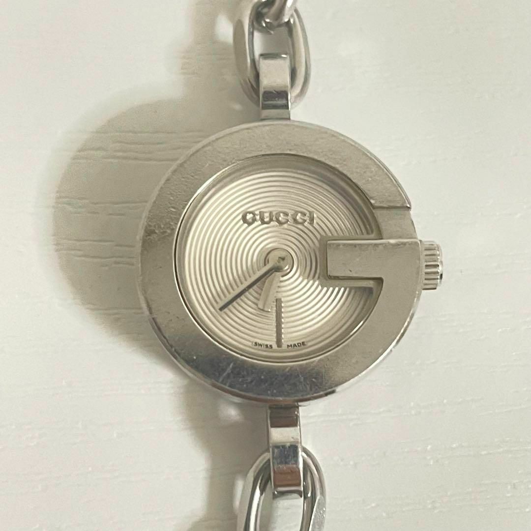 Gucci(グッチ)の【新品電池】☆GUCCI☆腕時計 Gフェイス アンカーチェーンブレスレット 稼動 レディースのファッション小物(腕時計)の商品写真