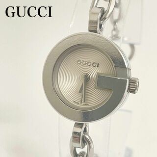 グッチ(Gucci)の【新品電池】☆GUCCI☆腕時計 Gフェイス アンカーチェーンブレスレット 稼動(腕時計)