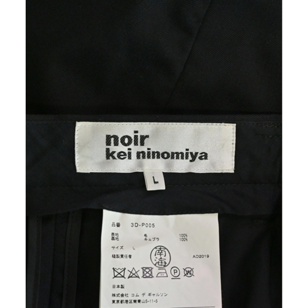 noir kei ninomiya(ノワールケイニノミヤ)のnoir kei ninomiya パンツ（その他） L 黒 【古着】【中古】 レディースのパンツ(その他)の商品写真
