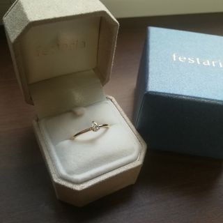 festaria bijou SOPHIA - festaria K18YG ダイヤモンドリングの通販 by