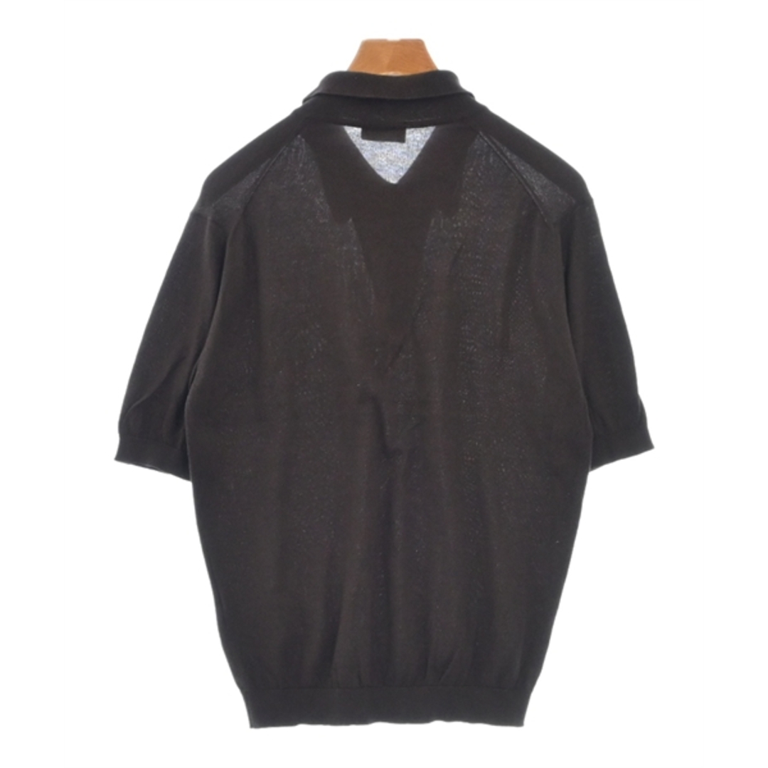 JOHN SMEDLEY(ジョンスメドレー)のJOHN SMEDLEY ジョンスメドレー ニット・セーター S 茶 【古着】【中古】 メンズのトップス(ニット/セーター)の商品写真