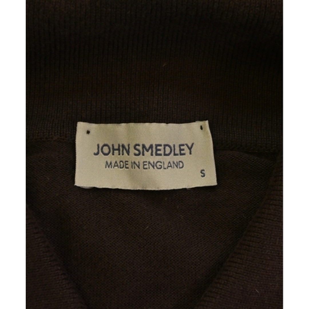 JOHN SMEDLEY(ジョンスメドレー)のJOHN SMEDLEY ジョンスメドレー ニット・セーター S 茶 【古着】【中古】 メンズのトップス(ニット/セーター)の商品写真