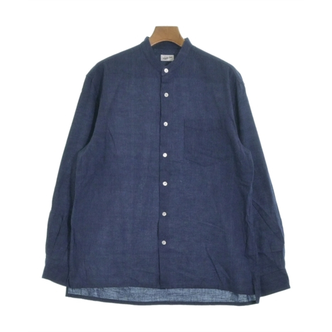 Wild Life Tailor カジュアルシャツ M 青(チェック)