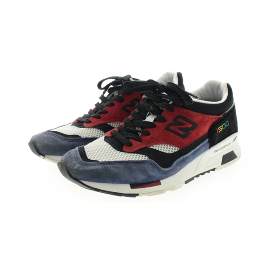 New Balance スニーカー US7(25cm位) 黒x紺x赤等