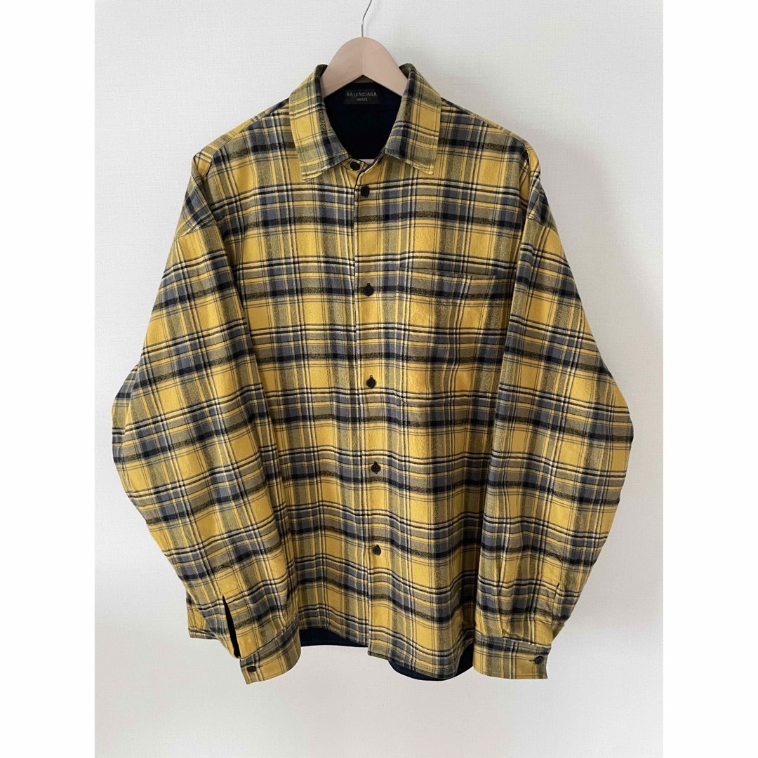 BALENCIAGA - ゆうちゃんBALENCIAGA リバーシブル フランネル BALENCIAGA - ゆうちゃんBALENCIAGA リバーシブル フランネル