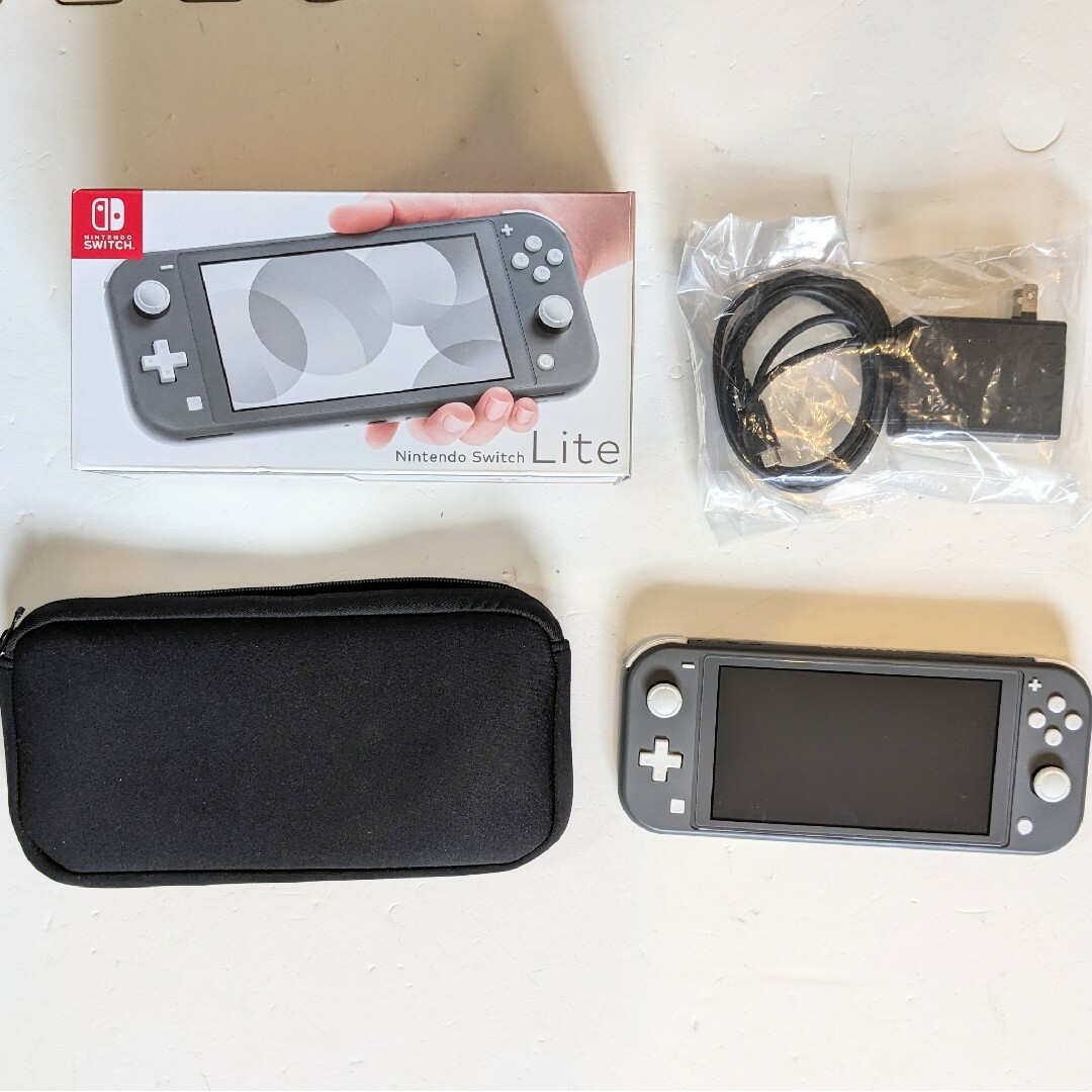 【美品】Switch Light グレー スイッチライト 本体 動作品