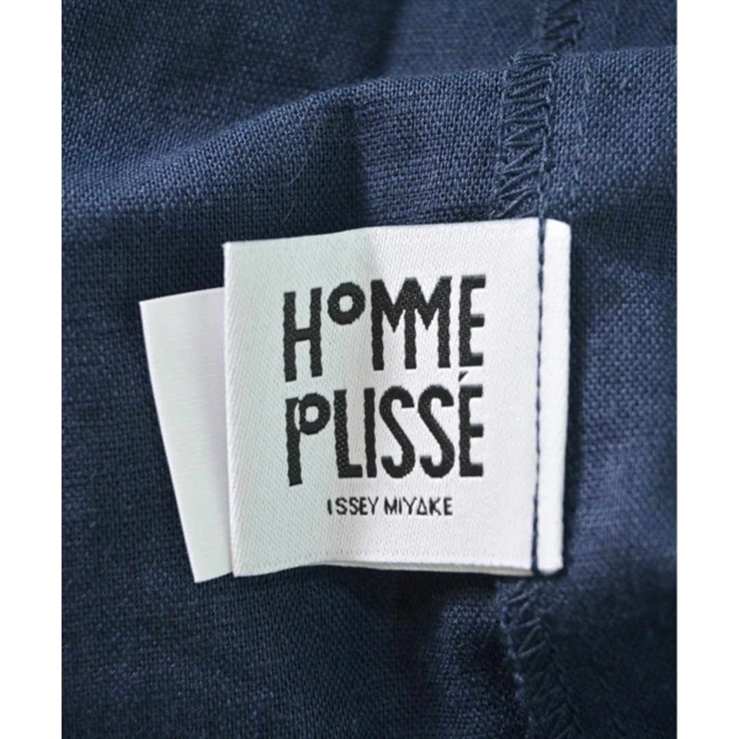 HOMME PLISSE オムプリッセ カジュアルシャツ 3(L位) 紺 2