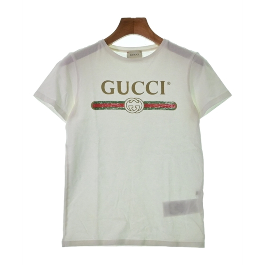 Gucci(グッチ)のGUCCI グッチ Tシャツ・カットソー 10 白 【古着】【中古】 キッズ/ベビー/マタニティのキッズ服女の子用(90cm~)(Tシャツ/カットソー)の商品写真