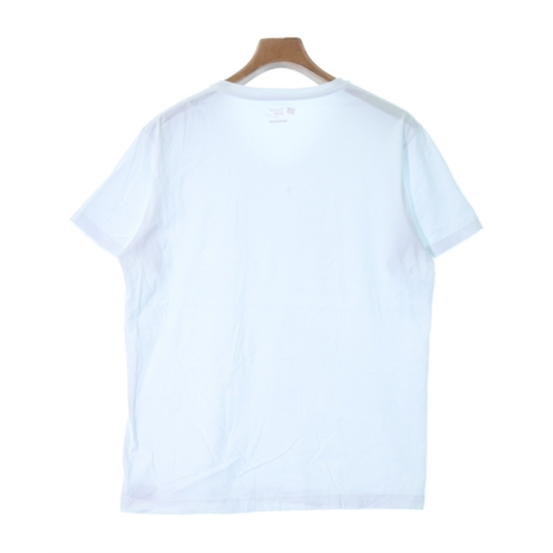 Hanes(ヘインズ)のHanes ヘインズ Tシャツ・カットソー L 白 【古着】【中古】 メンズのトップス(Tシャツ/カットソー(半袖/袖なし))の商品写真