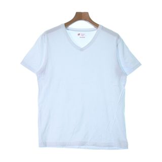 ヘインズ(Hanes)のHanes ヘインズ Tシャツ・カットソー L 白 【古着】【中古】(Tシャツ/カットソー(半袖/袖なし))