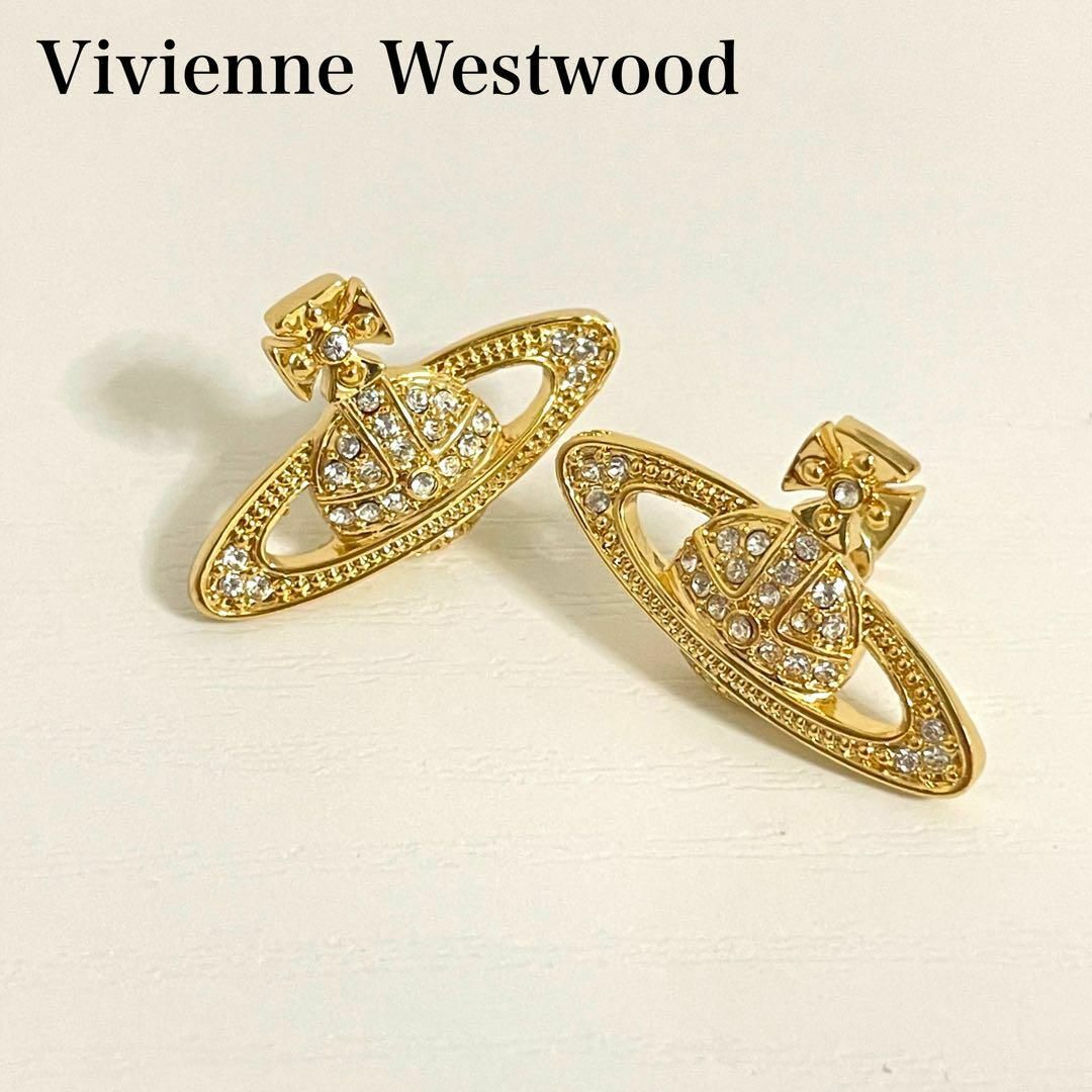 【新品未使用】☆Vivienne Westwood☆ オーブピアス ゴールド | フリマアプリ ラクマ