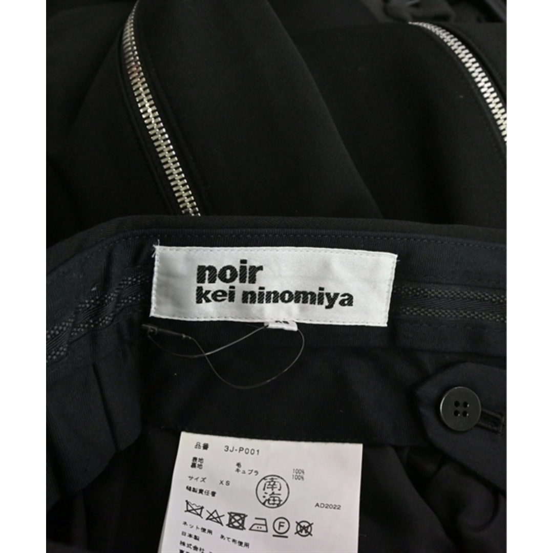 noir kei ninomiya(ノワールケイニノミヤ)のnoir kei ninomiya パンツ（その他） XS 黒 【古着】【中古】 レディースのパンツ(その他)の商品写真